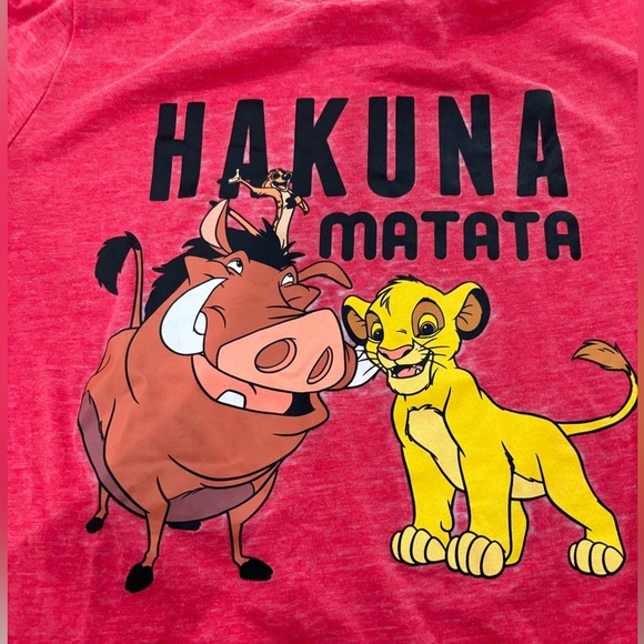 Disney Lion King Hakuna Matata shirt! - Picture 1 of 6